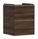 Hansgrohe-HG-Xelu-Q-Waschtischunterschrank-Nussbaum-Dunkel-480-475-mit-2-Schubkaesten-fuer-Handwaschbecken-Chrom-54022000 gallery number 1